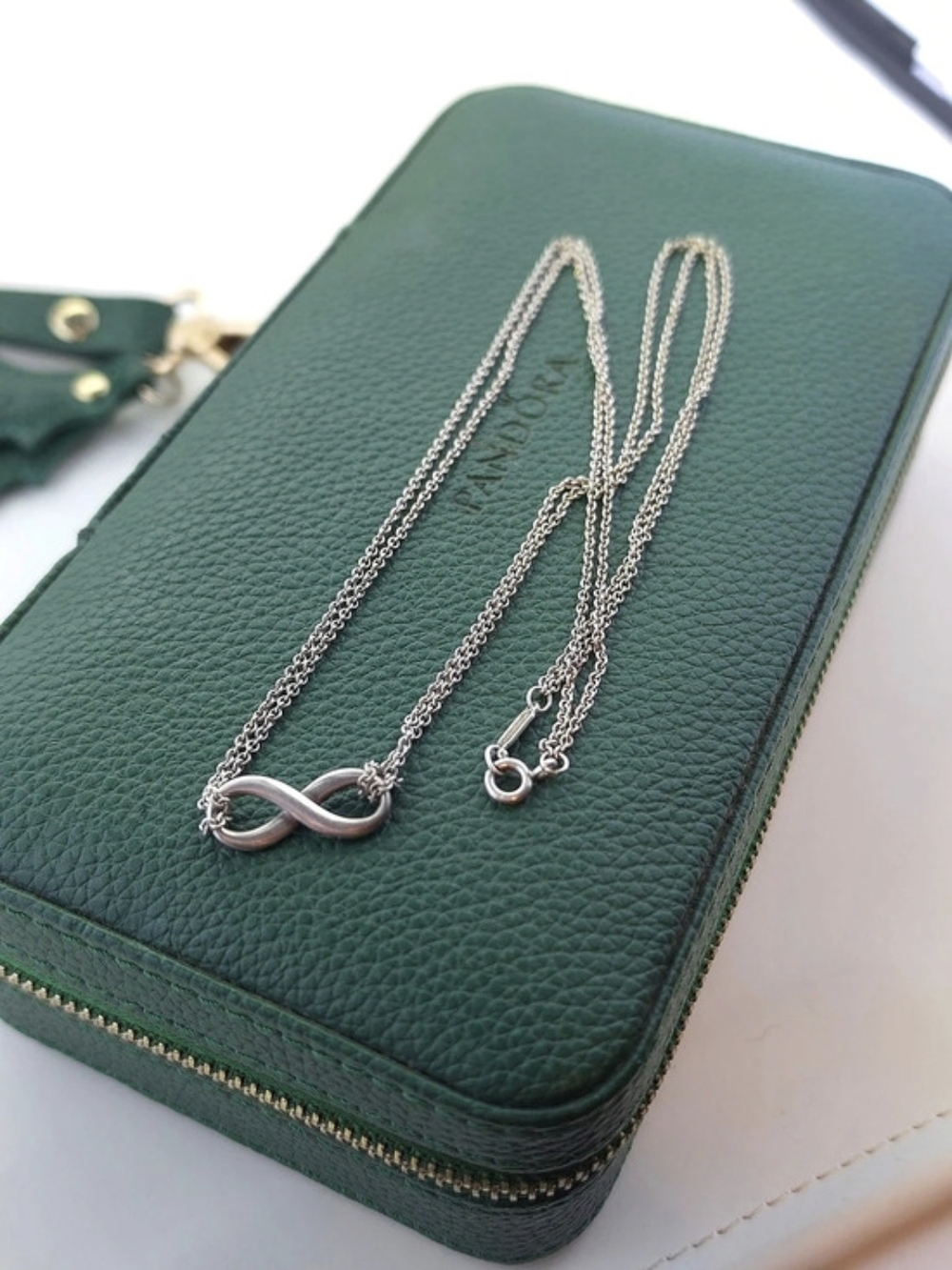 ✨ Tiffany & Co. Infinity Double Chain Pendant Necklace ✨